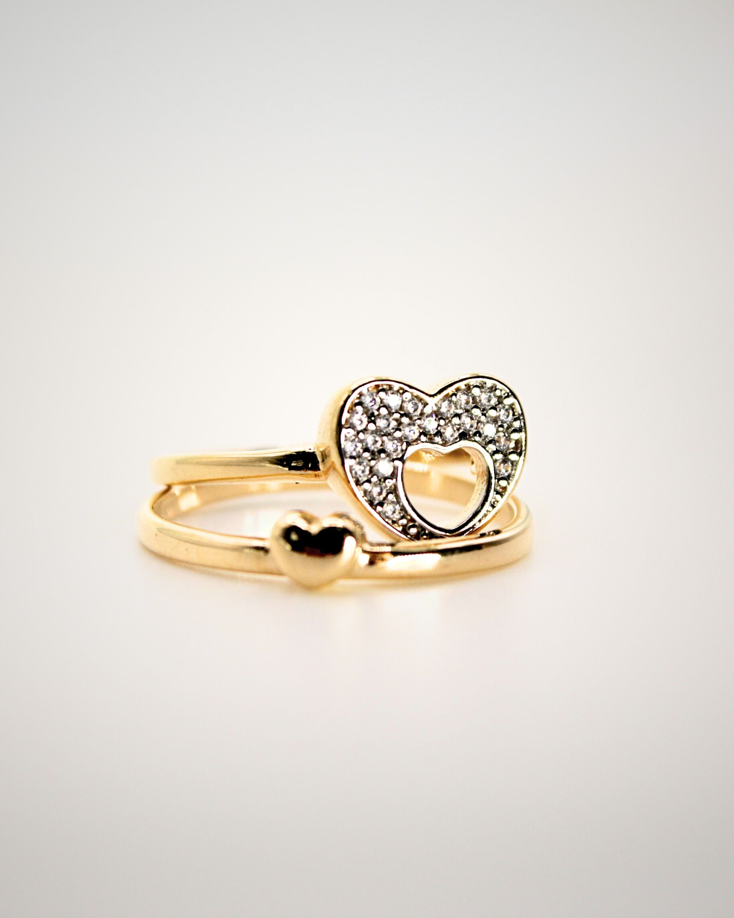 Duo Love Gold Ring
