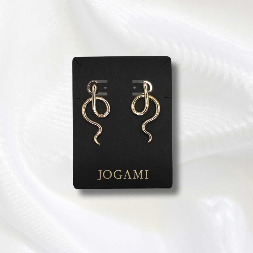 Medusa Gold Earrings