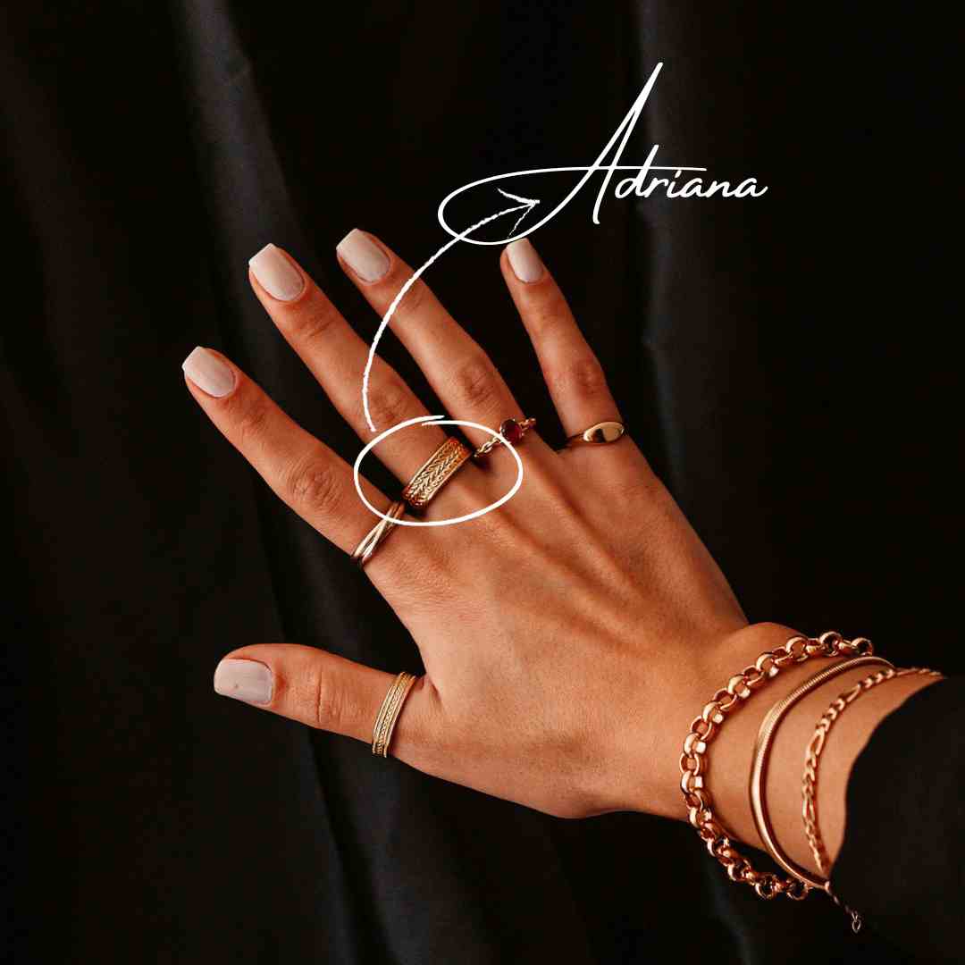 Adriana Gold Ring