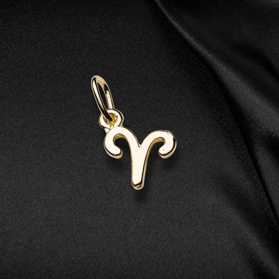 Aries Gold Pendant