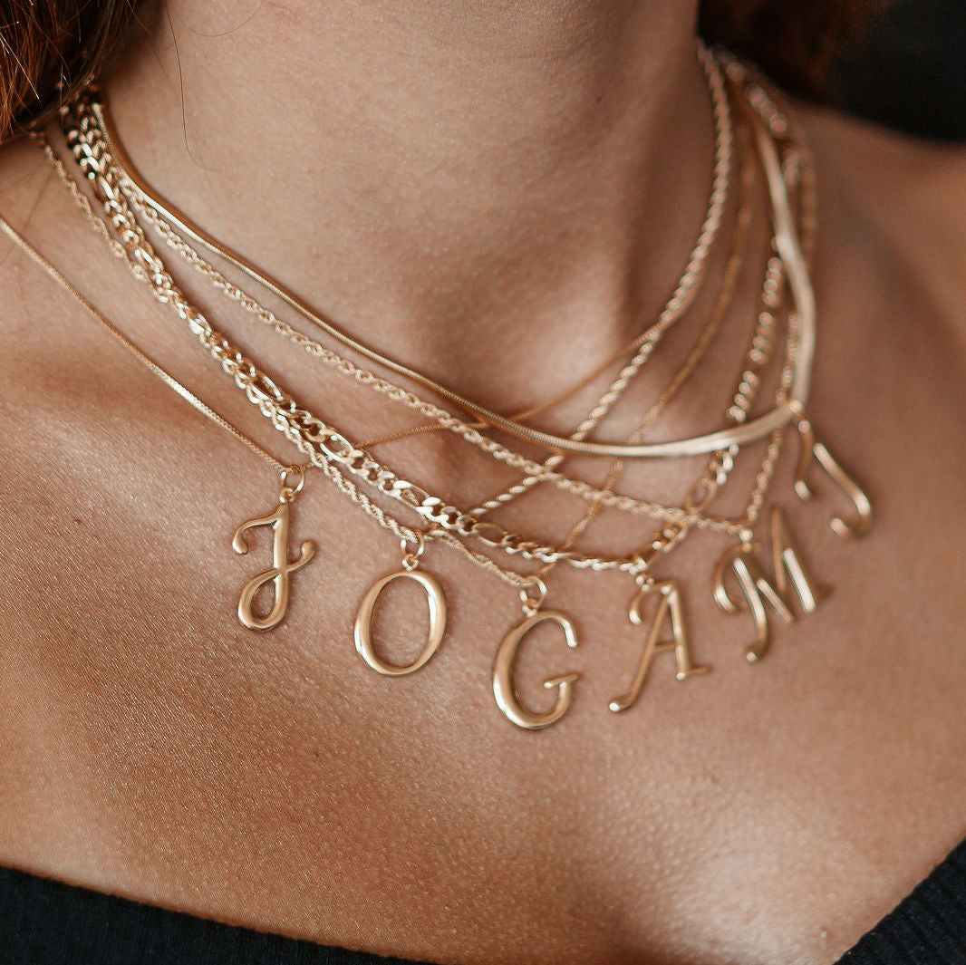 Astrid Gold Figaro Chain Necklace