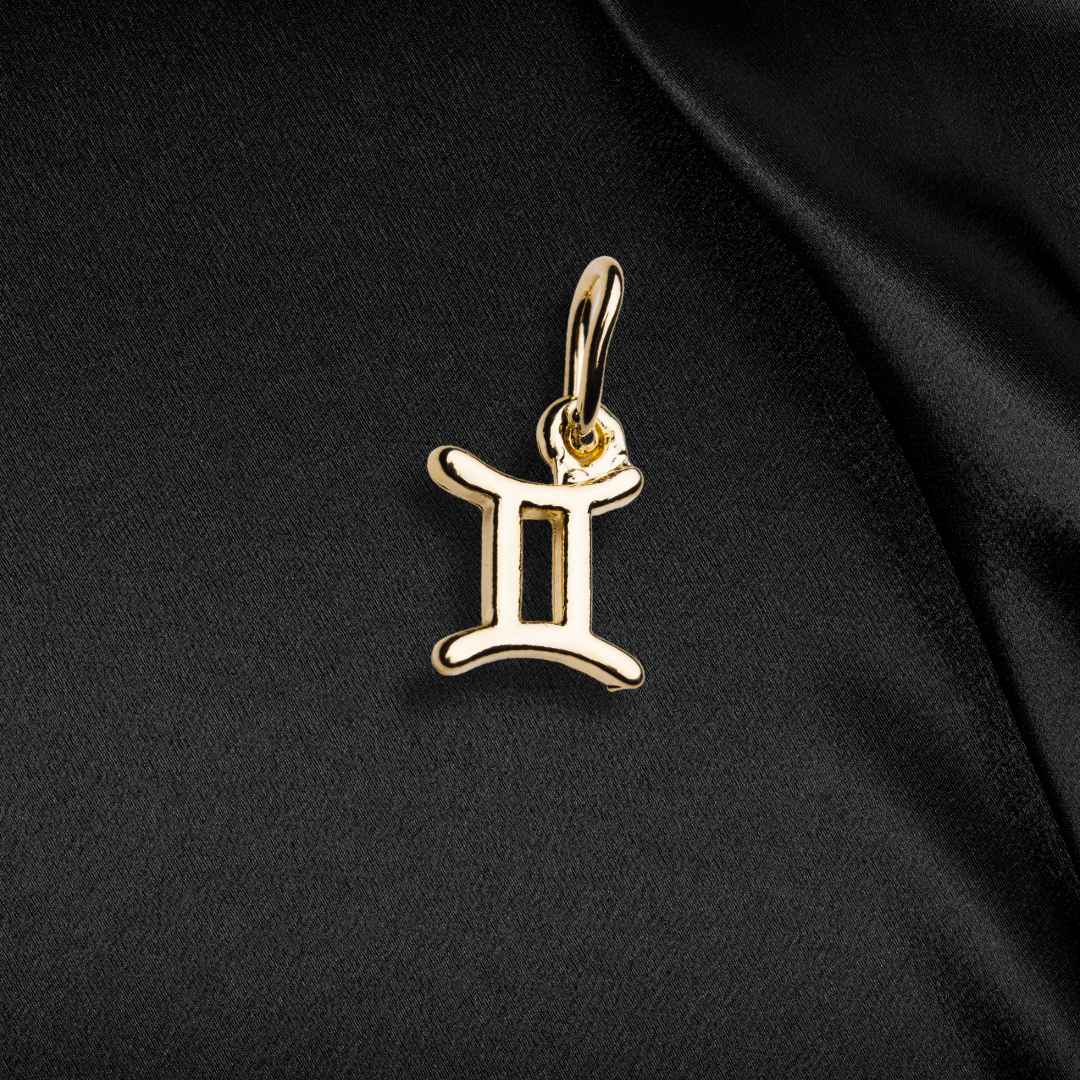 Gemini Gold Pendant