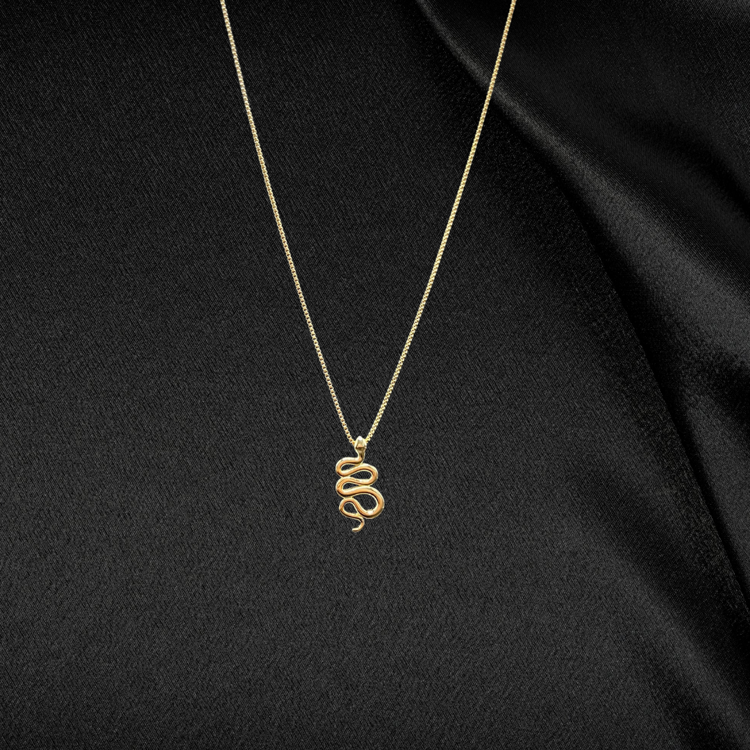 Medusa Gold Necklace