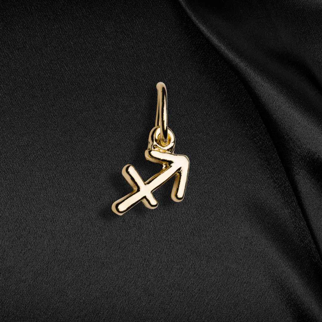 Sagittarius Gold Pendant